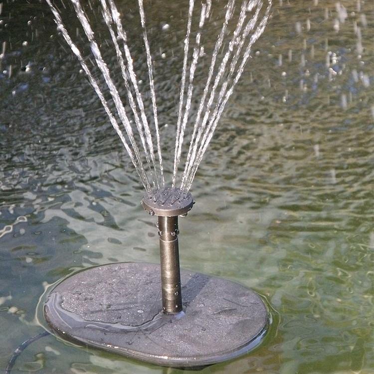 ASC Solar Water Pump Kit for Fountain Pool and Pond (1.6W Battery/Timer LED) - Image 5